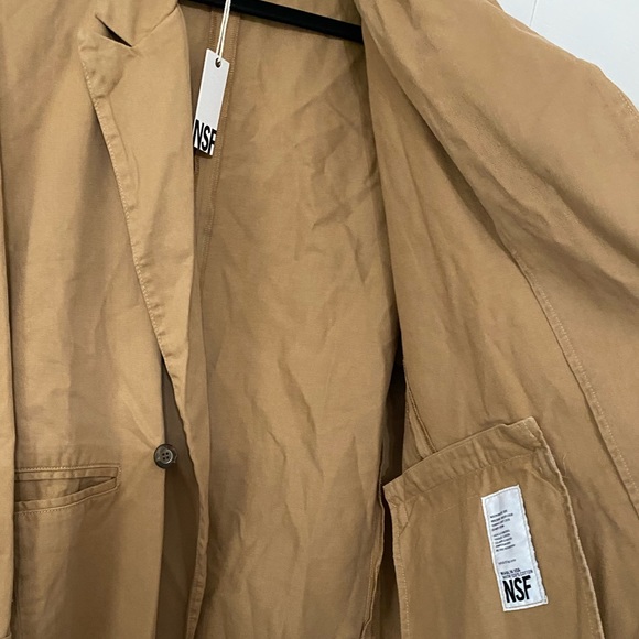 NWT NSF Blazer Jacket Shacket M - Picture 8 of 9